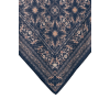 Majestica Printed Square in Eleanor Navy